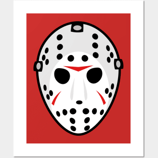 Jason Voorhees Mask Posters and Art